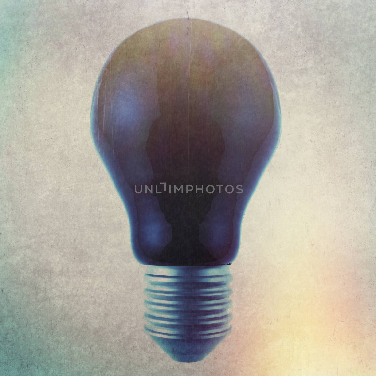 black light bulb 3d  by everythingpossible