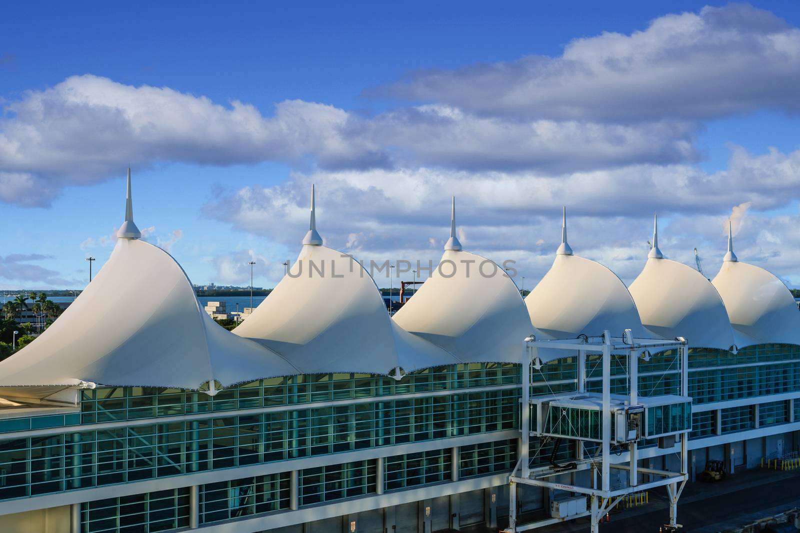 Modern Airport Architecture. in Miami