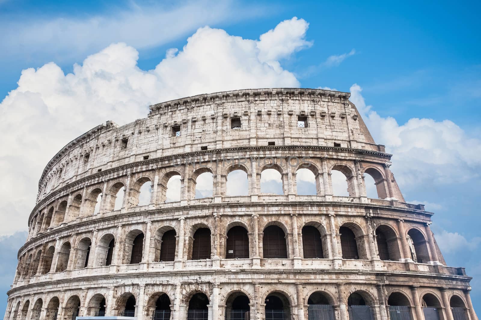 Colosseum in Rome, Italy isolated on white

 by Surasak