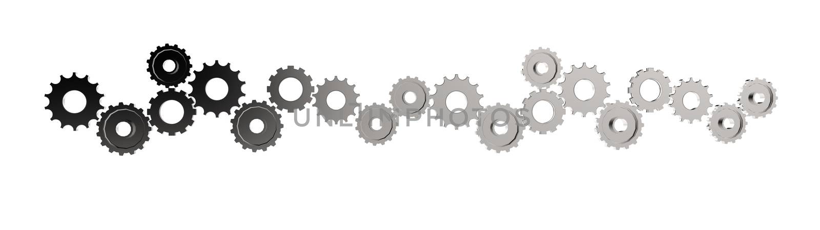 3d cog gear to success as concep by everythingpossible