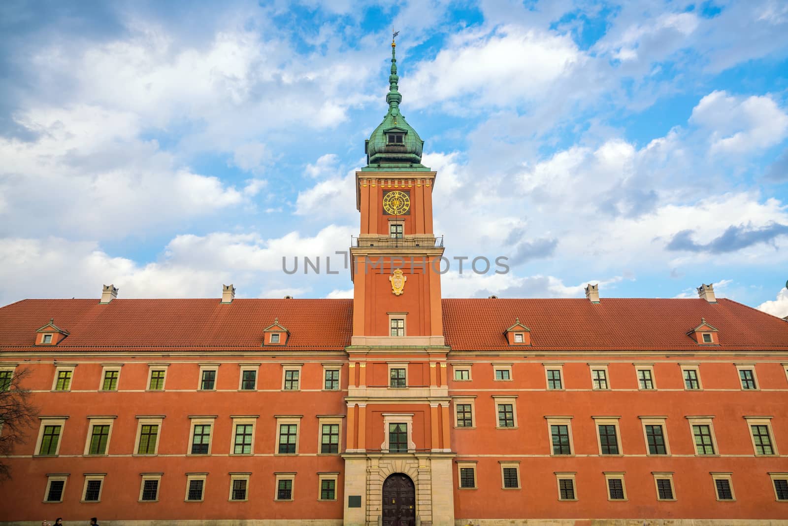 Royal Castle in Warsaw in a summer day by f11photo