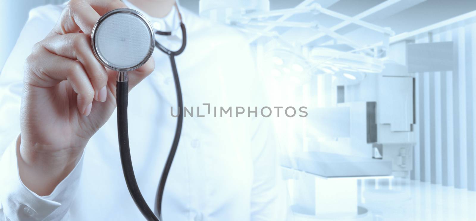 success smart medical doctor working with operating room  by everythingpossible