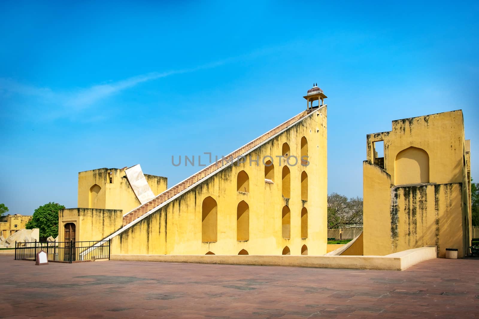 Jamtar Mantar, an astronomical park in Jaipur, Rajasthan, India. by Tanarch