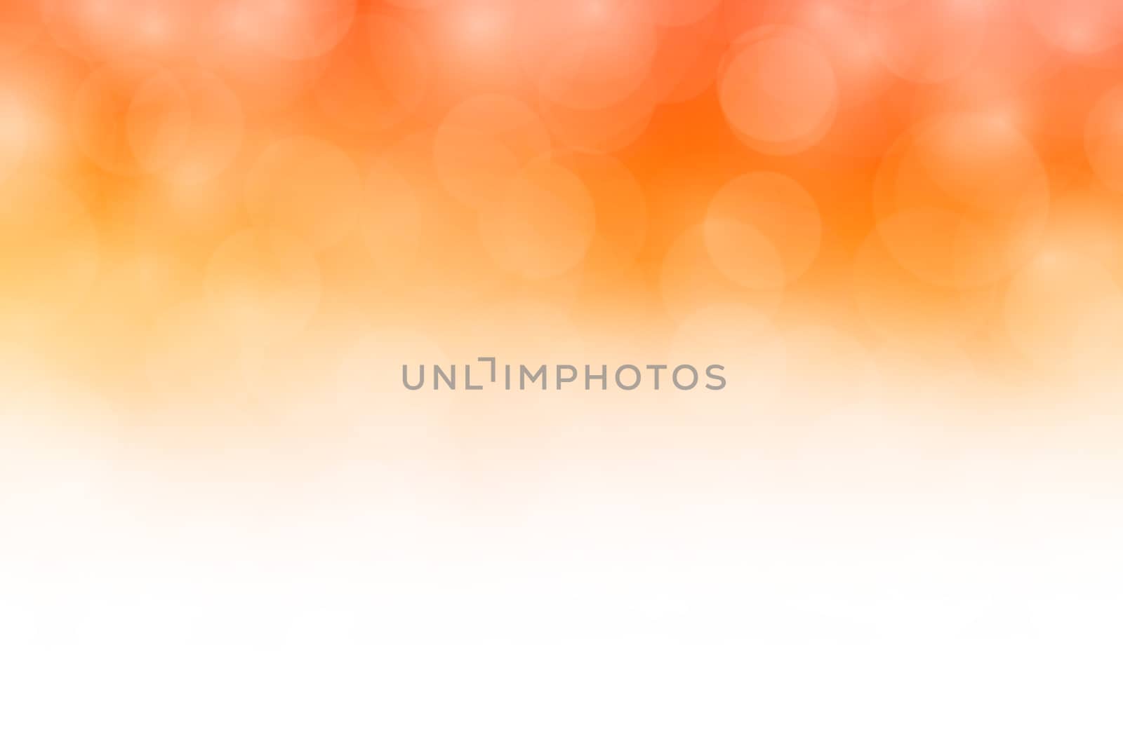 blurred bokeh soft orange gradient white for background and copy space, bokeh colorful light orange soft shade, bokeh lights gradient blurred soft orange and white