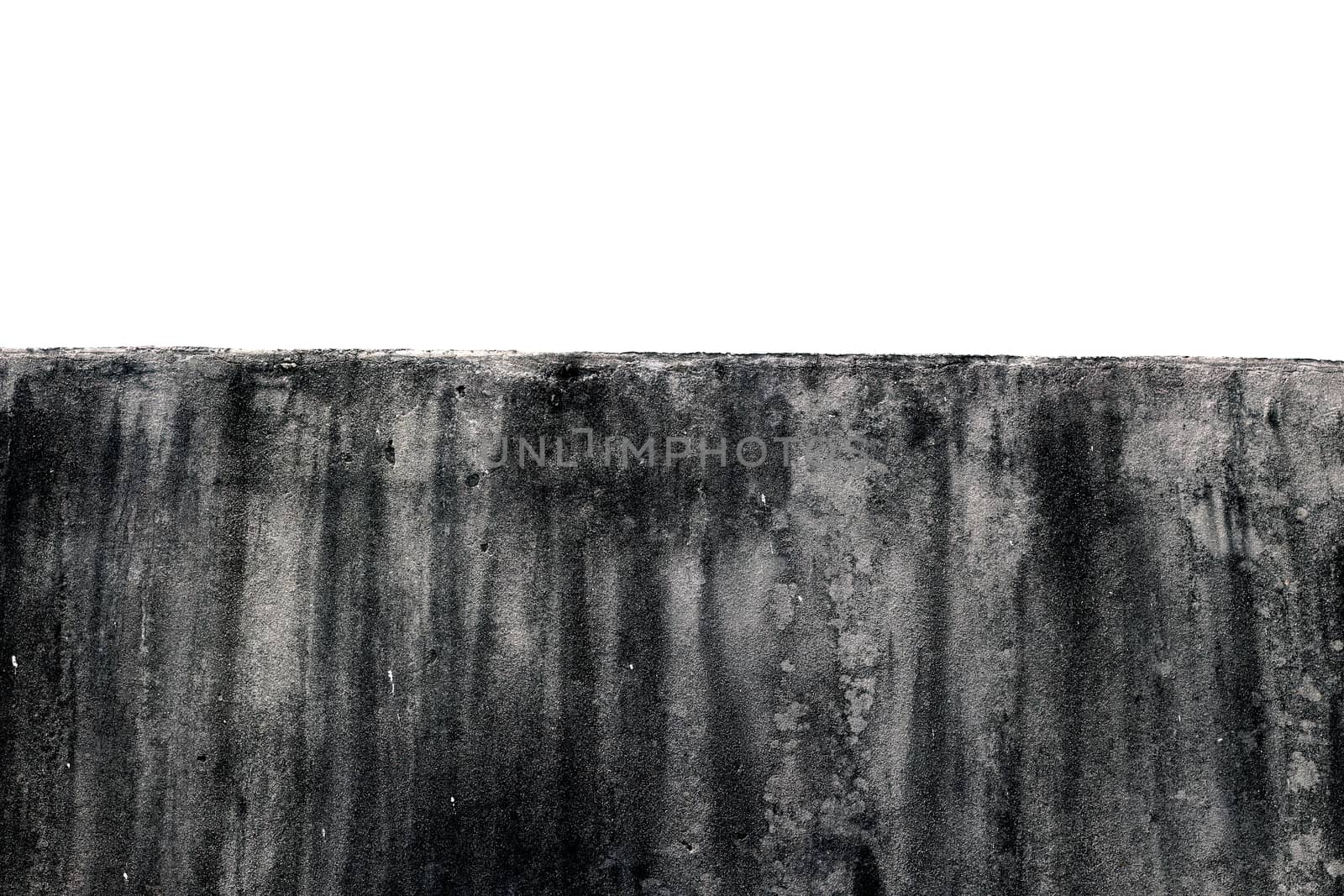 wall surrounding Texture of the gray polished concrete wall with scratches on white background by cgdeaw