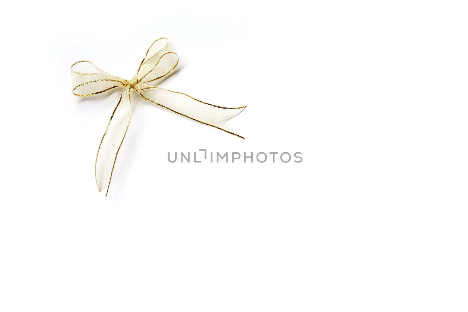 Ribbon, Golden Ribbon Celebratory on white, Luxury Gold Ribbon for Certificate Background card