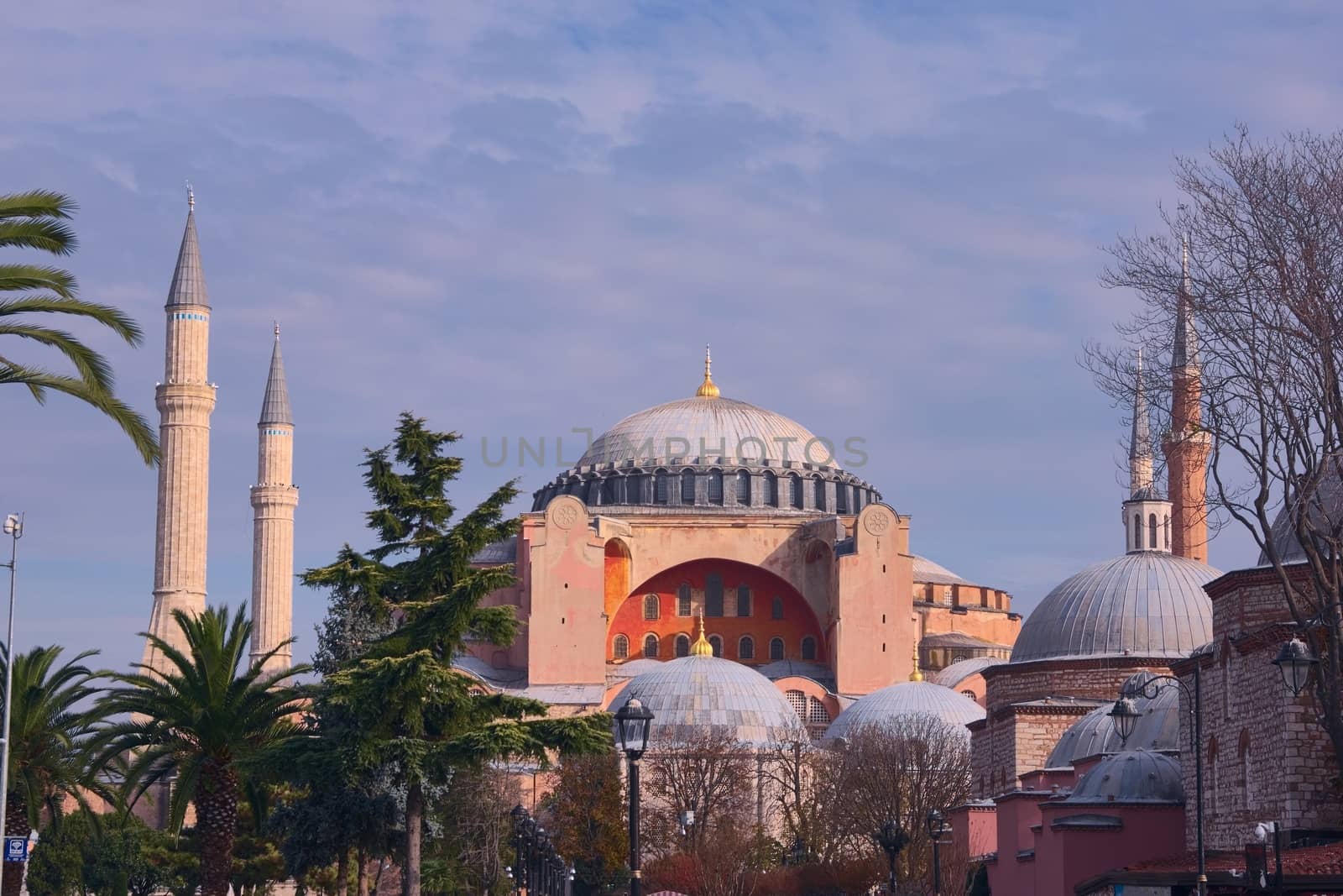 Hagia Sophia, located in Istanbul, Turkey. One the most important religious monuments in the world.