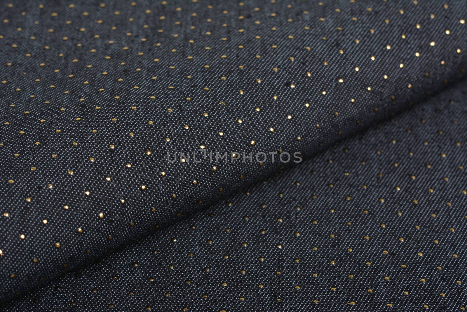 blue fabric texture, closeup, background by polyats