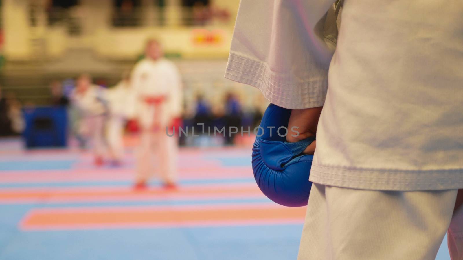 Teenager girls starts to fighting at the karate championship by Studia72