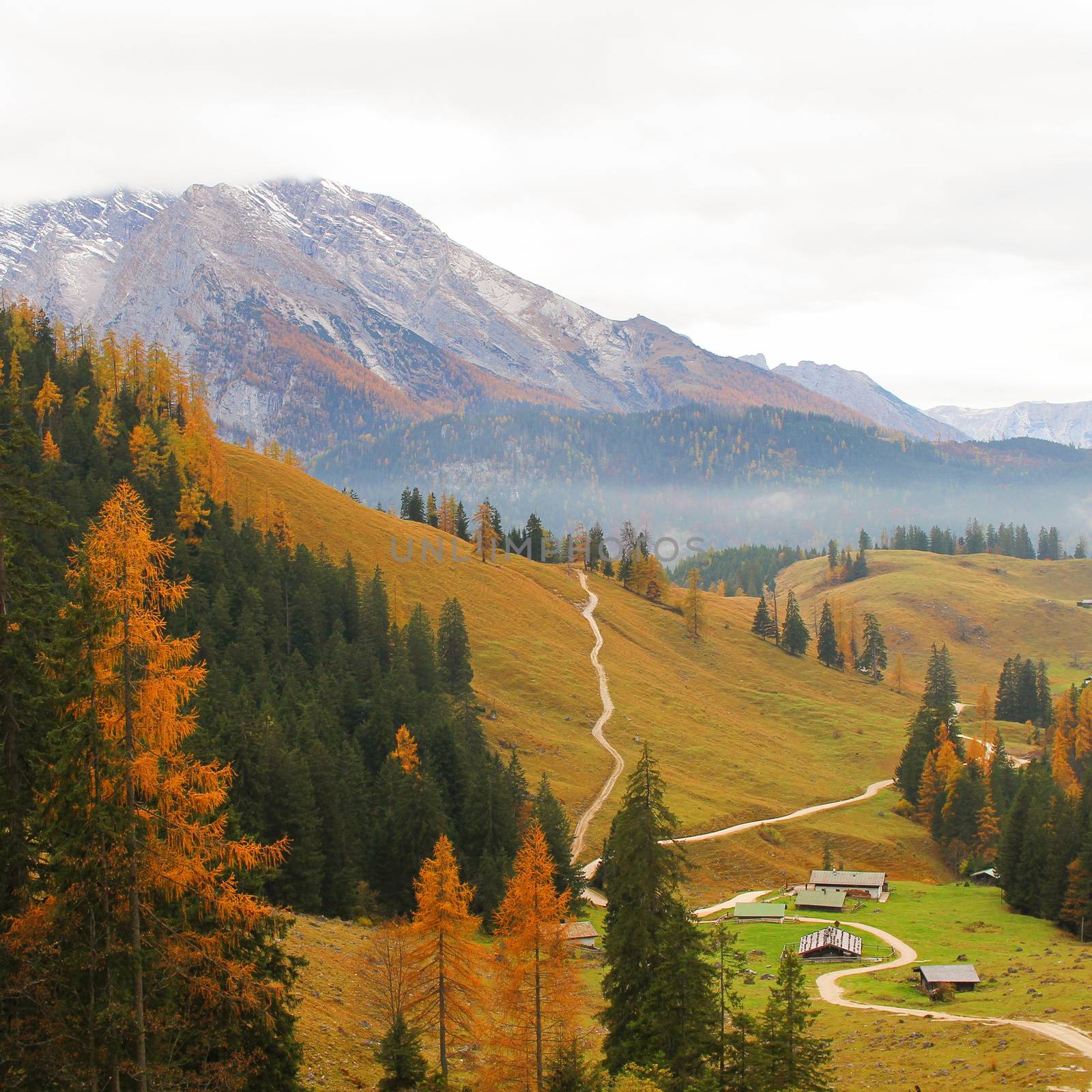 mountain range in Alps by Jindrich_Blecha