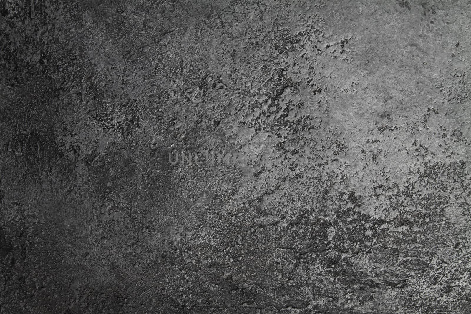 retro stone Concrete dark gray background with old absolete scuffs and black splashes. Grungy paint Textured floor or wall cement texture in the grunge style. Space for text