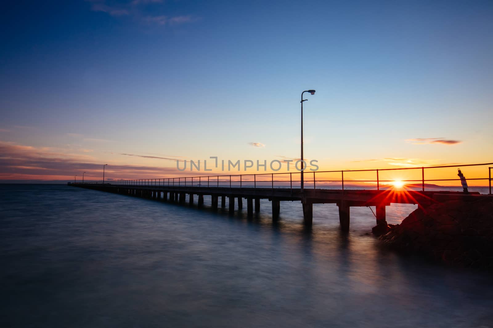 Rye Pier at Sunrise in Australia by FiledIMAGE