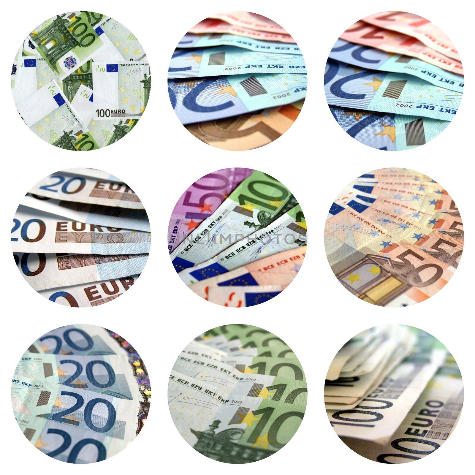 Euro money collage by claudiodivizia