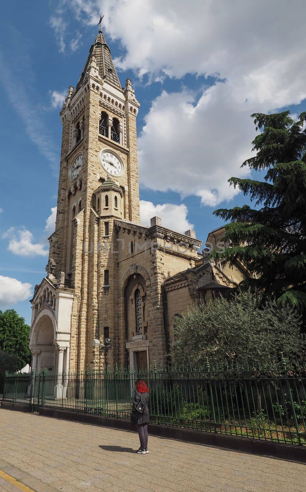 Santa Rita da Cascia church in Turin by claudiodivizia