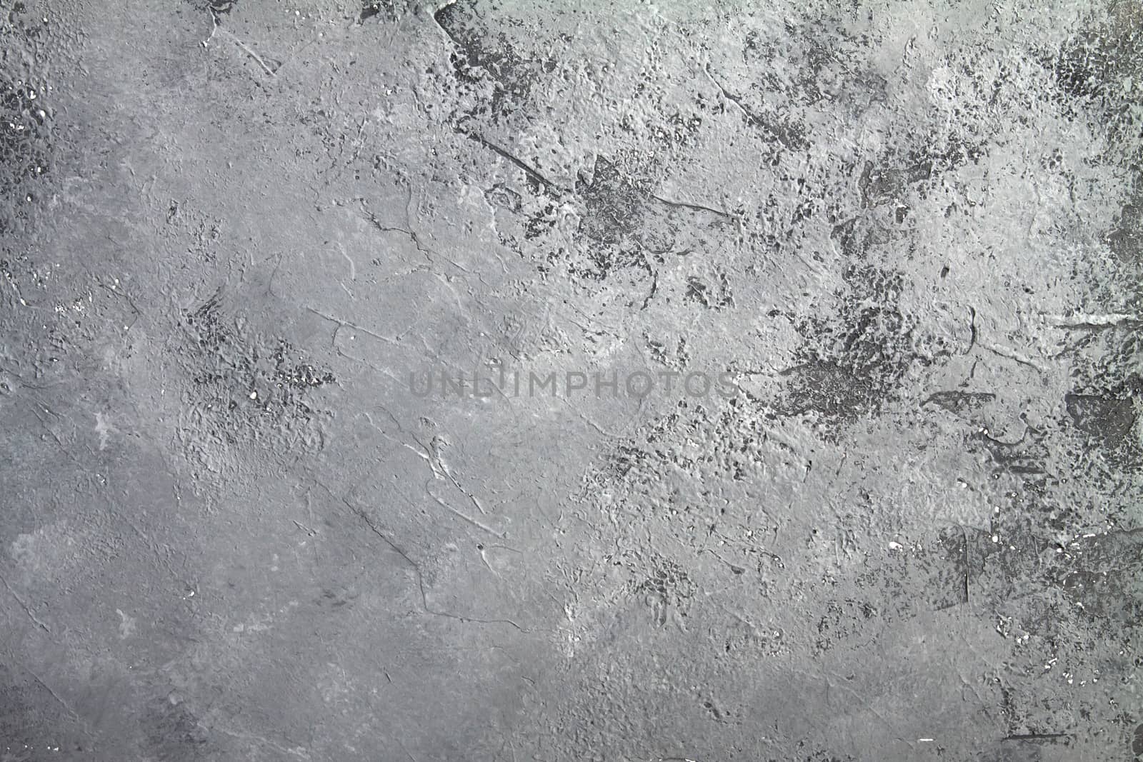 retro stone Concrete dark gray background with old absolete scuffs and black splashes. Grungy paint Textured floor or wall cement texture in the grunge style. Space for text