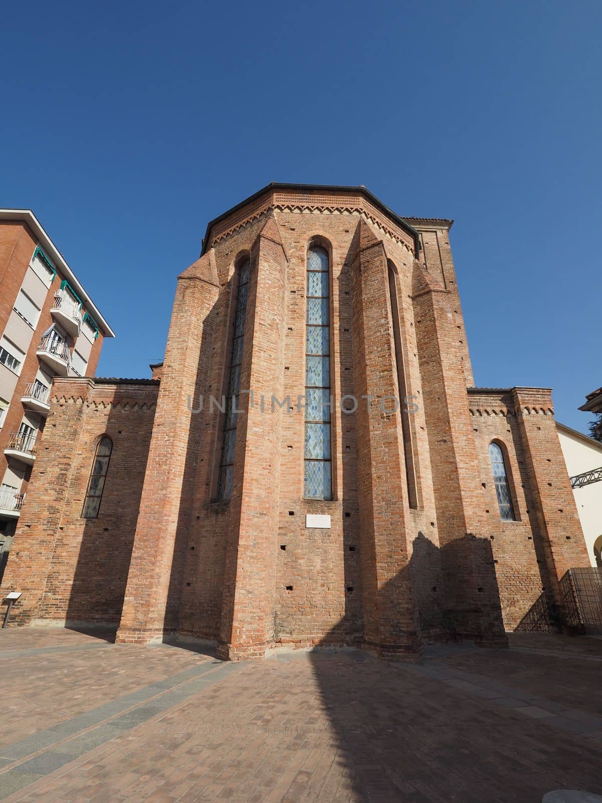 The San Domenico church in Alba, Italy