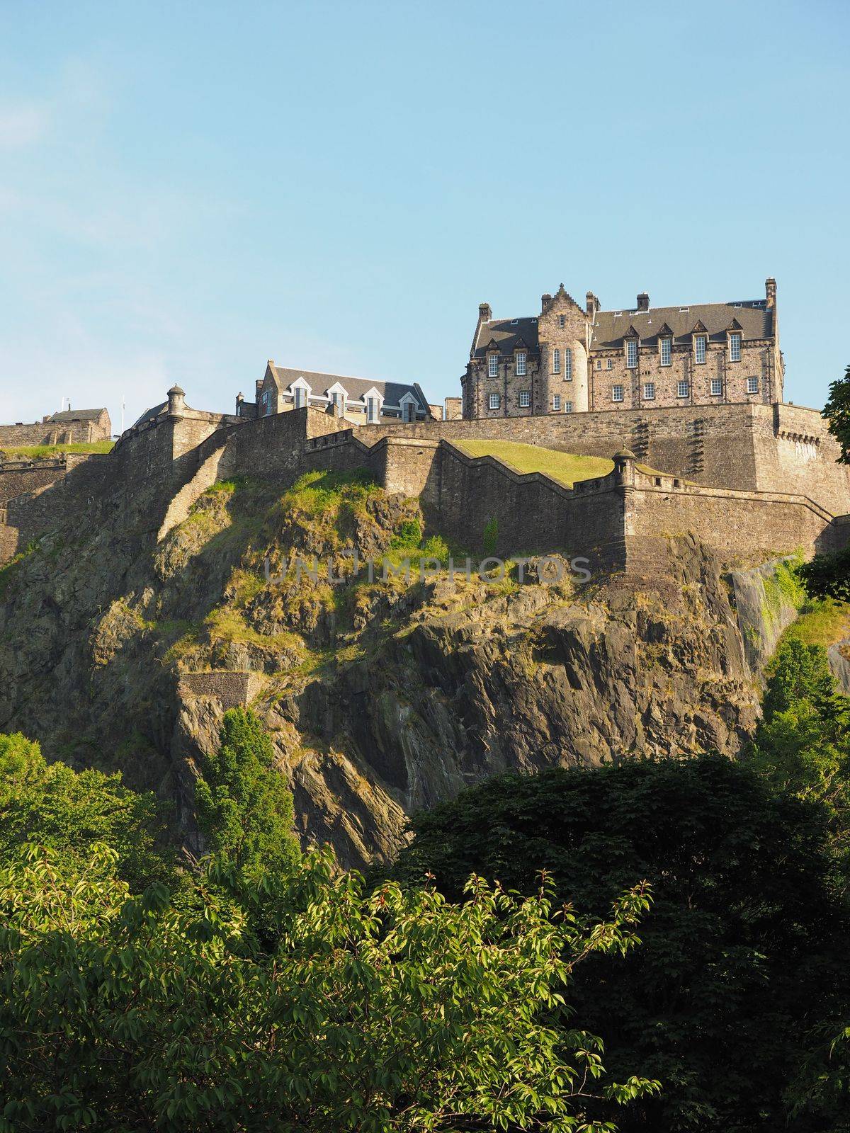 Edinburgh castle in Scotland by claudiodivizia