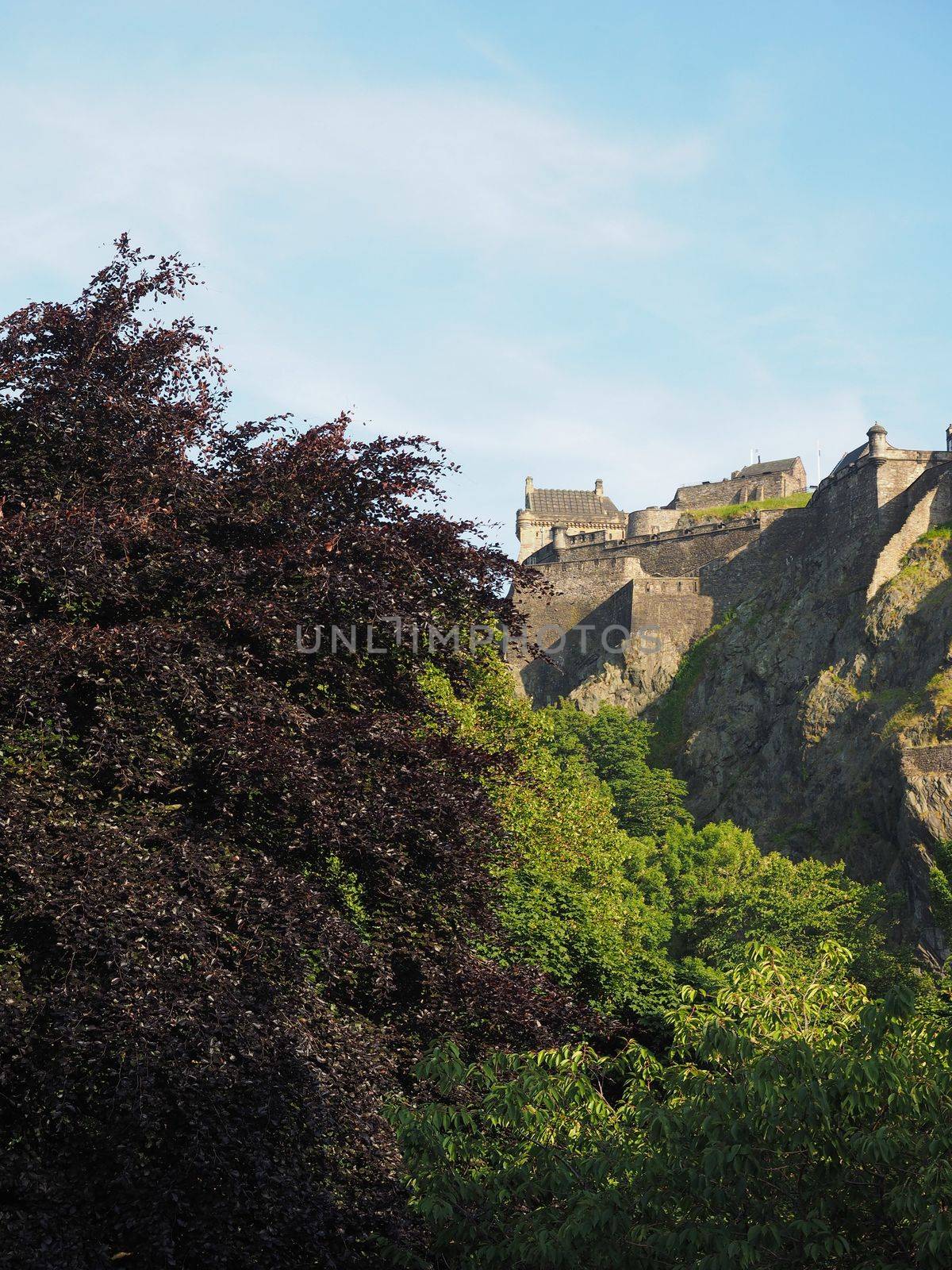 Edinburgh castle in Scotland by claudiodivizia