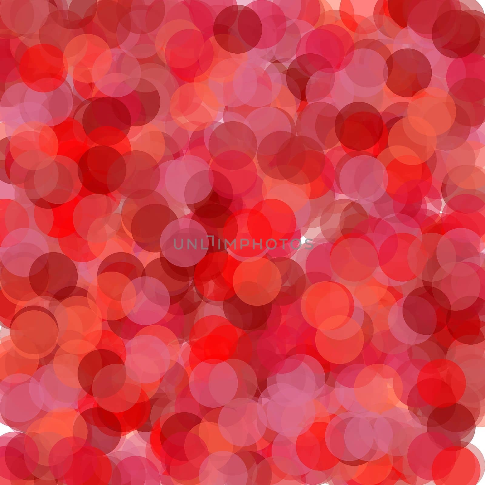 Abstract red circles illustration background by claudiodivizia