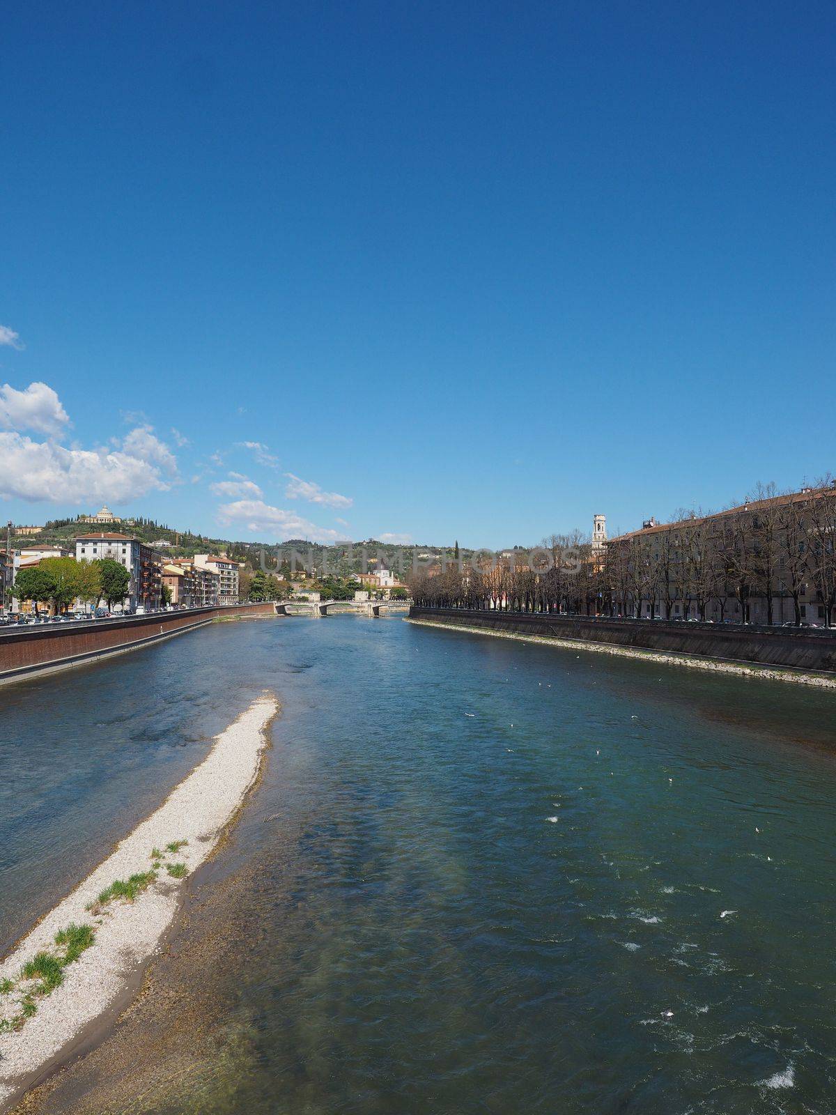 River Adige in Verona by claudiodivizia