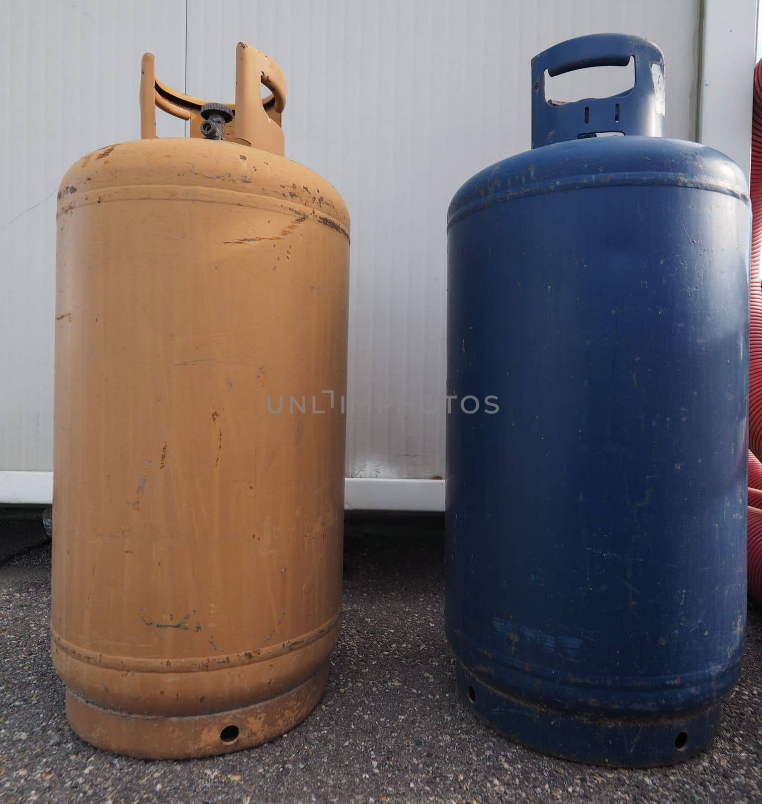 gas cylinder tank for residential heating fuel