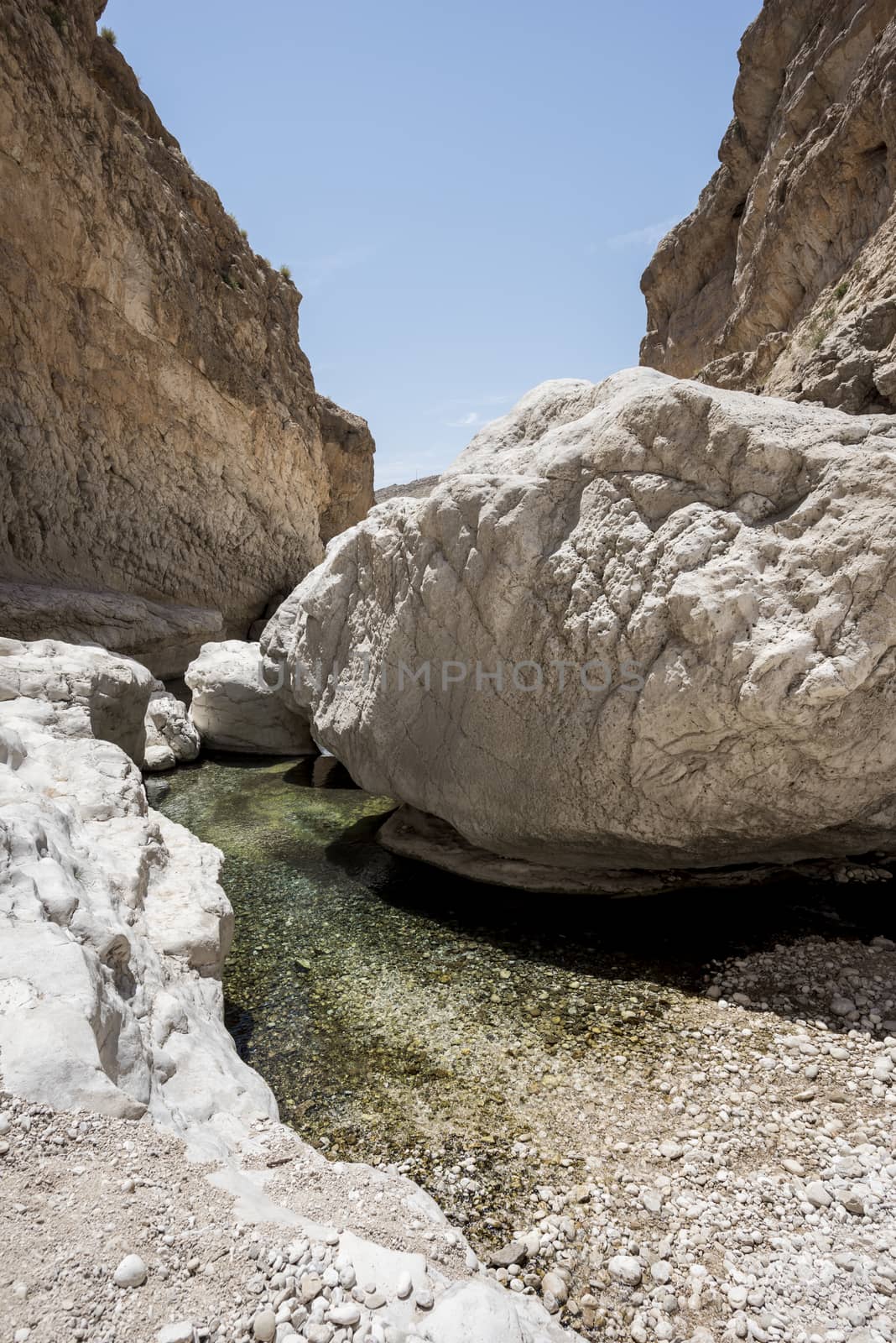 River of Wadi Bani Khalid, Oman by GABIS