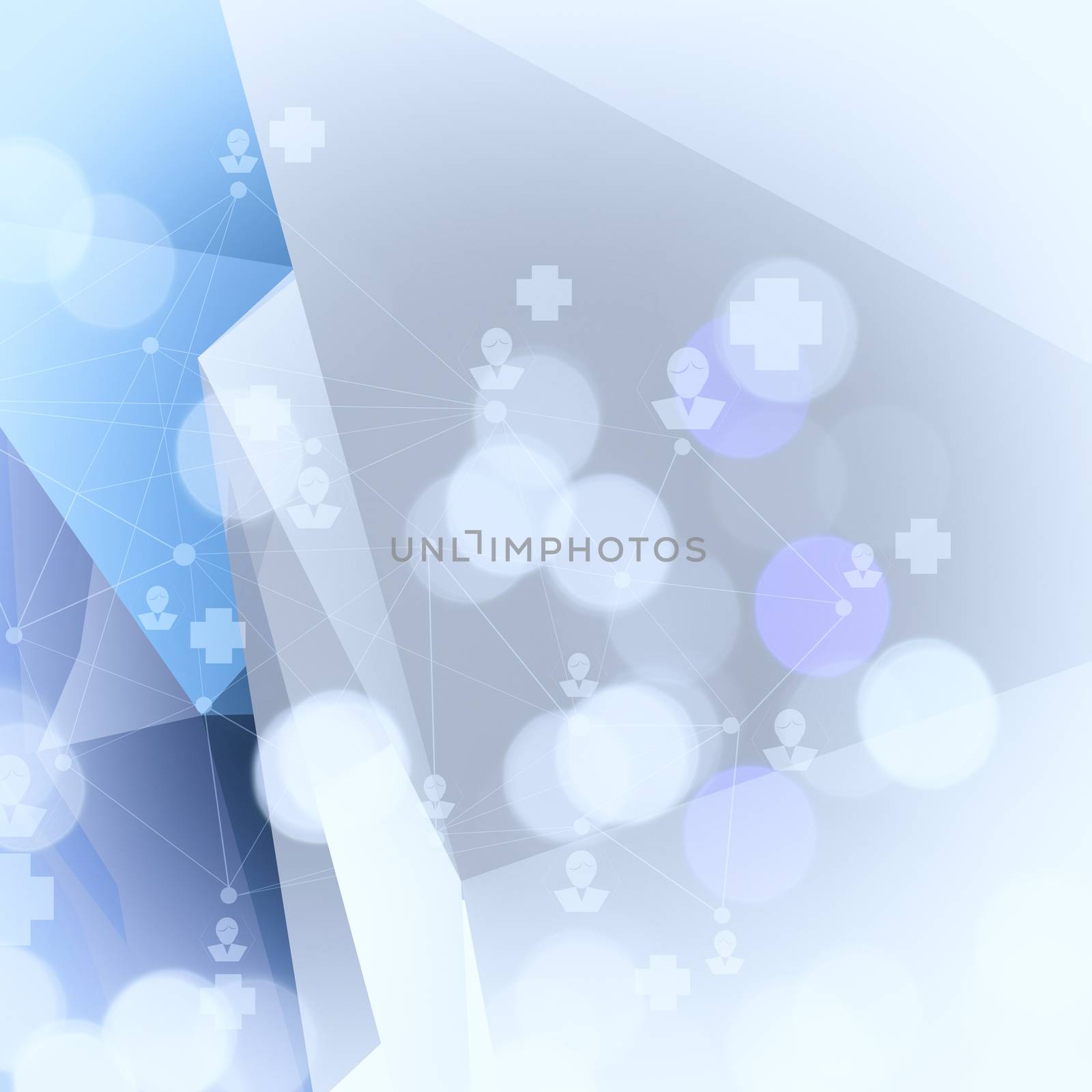 Abstract low poly geometric background