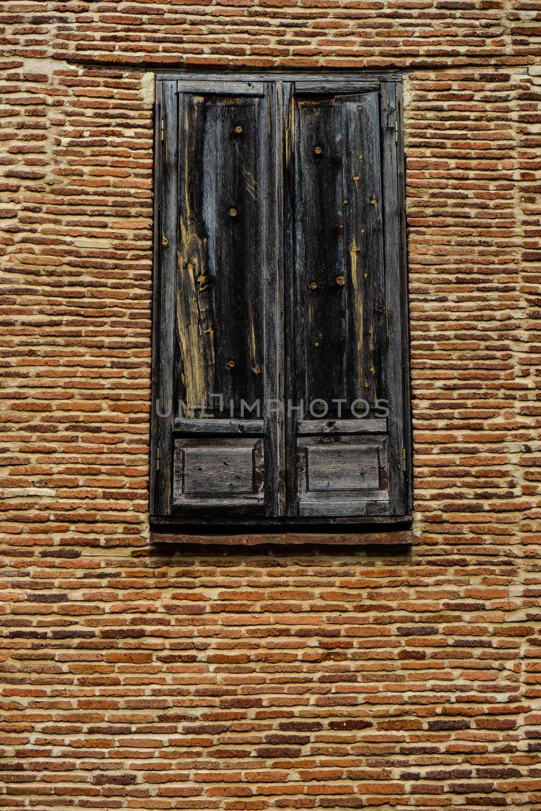 Window and walls in Old Sighnaghi, travel around Georgia