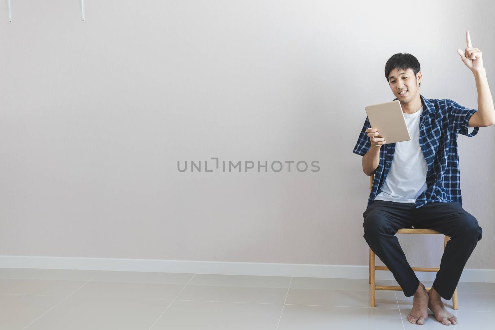 Asian man business marketing developer creative working online w by oatzpenzstudio