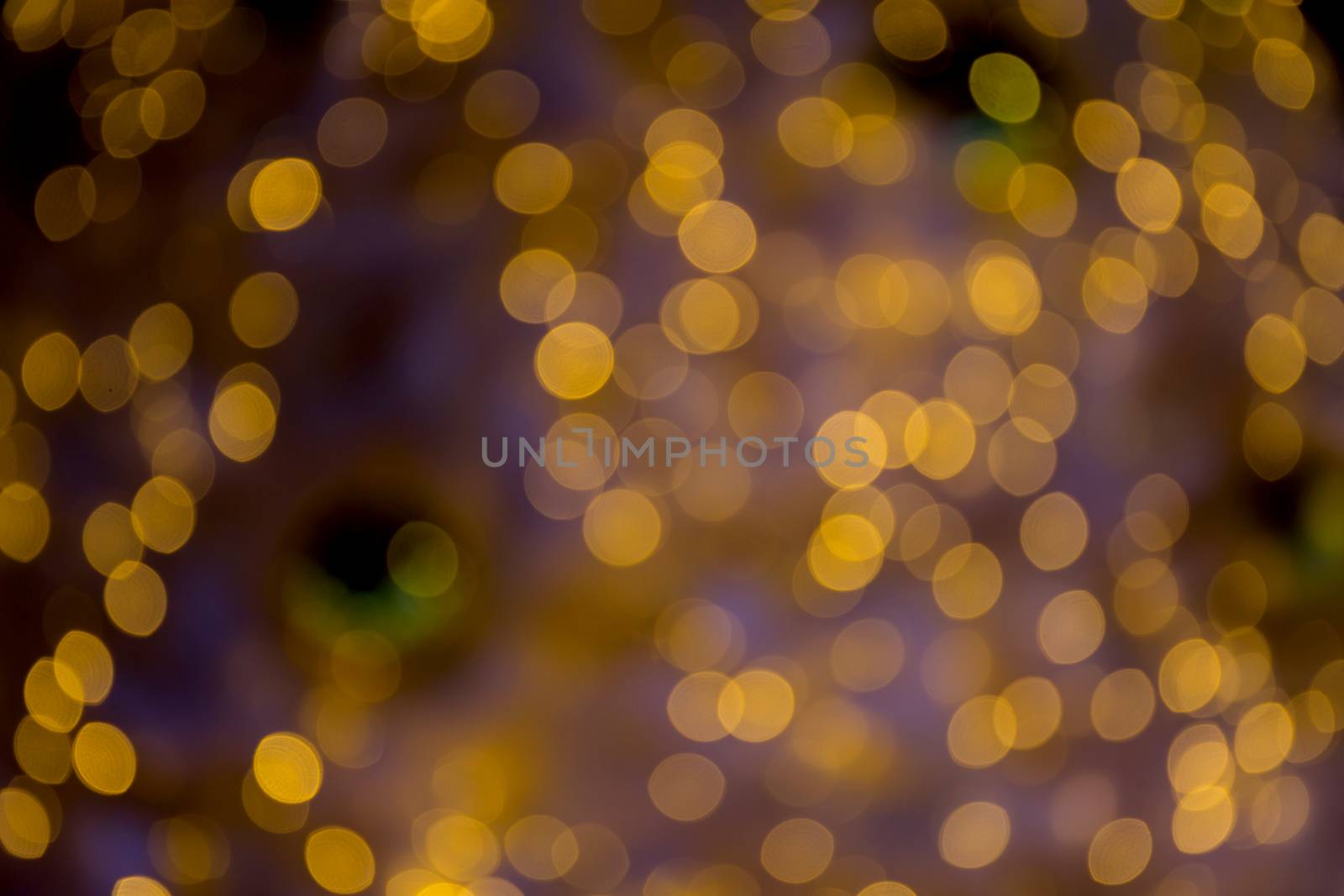 Christmas background. Festive xmas abstract background with bokeh defocused lights.