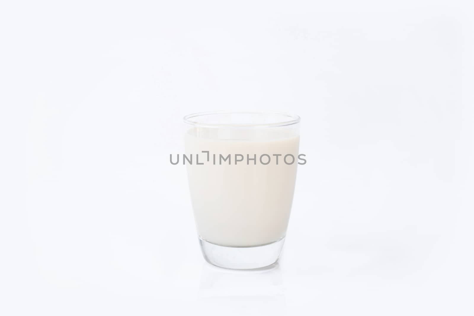 glass of milk isolated on white background, healthy drinking and calcium beverage of cow