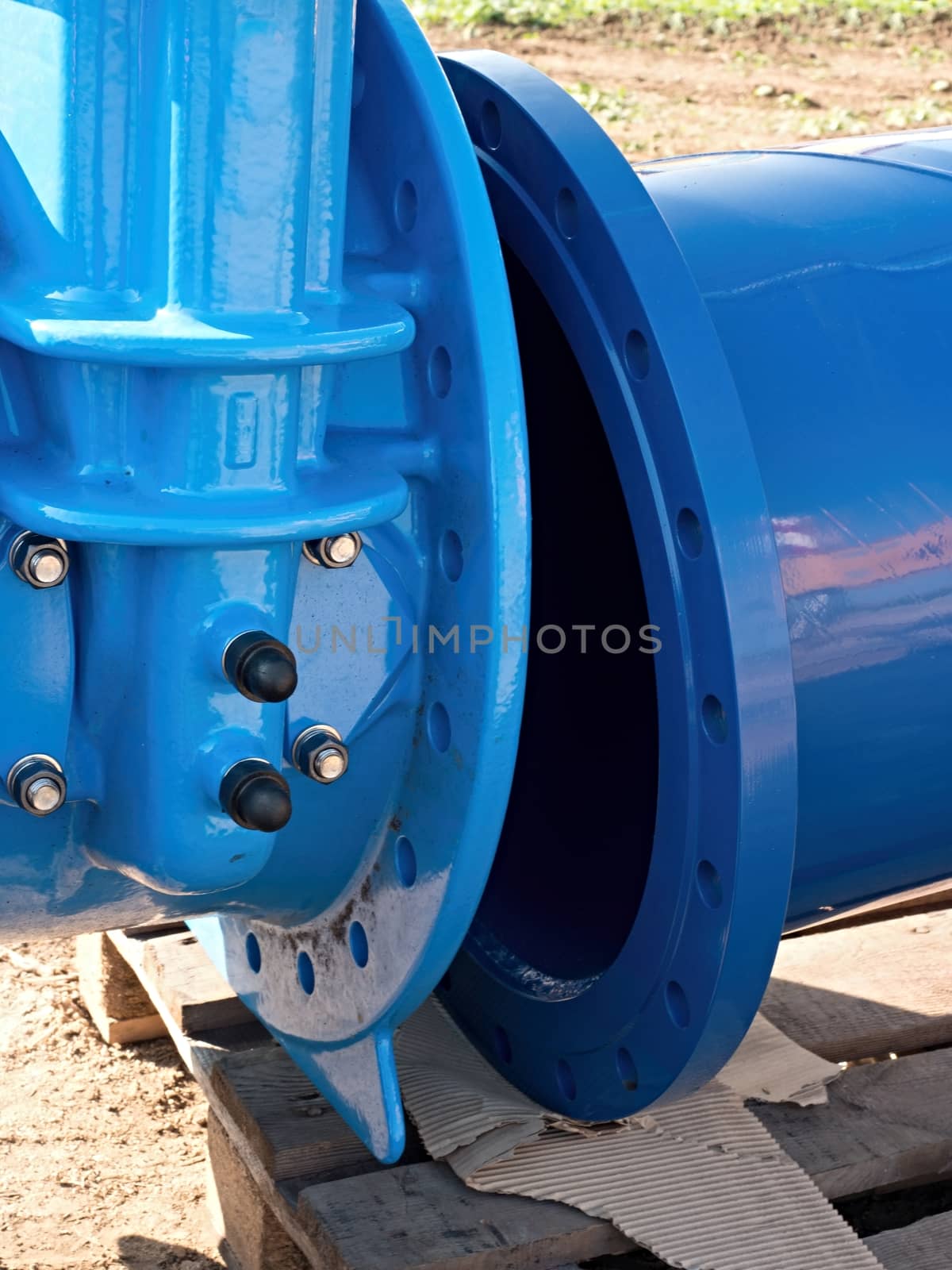 500mm drink water Gate valve joint with screwed pipe fitting by rdonar2