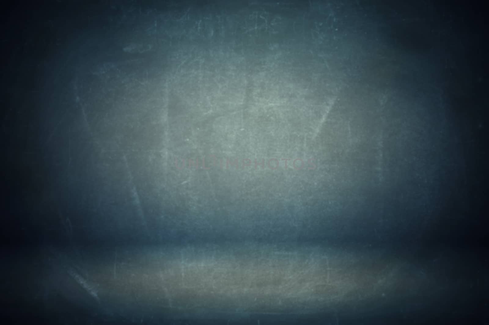 blur abstract soft  blue studio and stage background