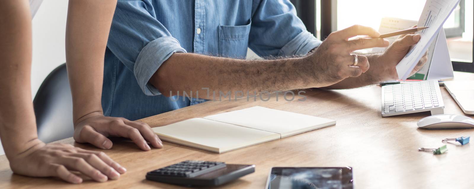 consult and team planing, financial collaboration concept, group of business people in suit looking on finance report paper, brainstorming and talking about big project  