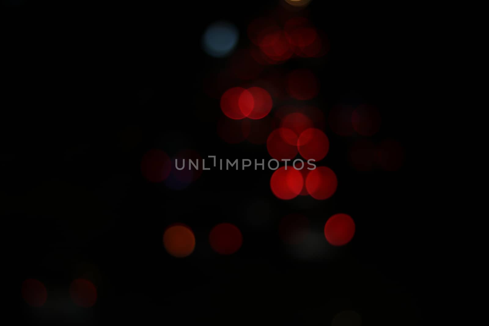 light bokeh on street and abstract background