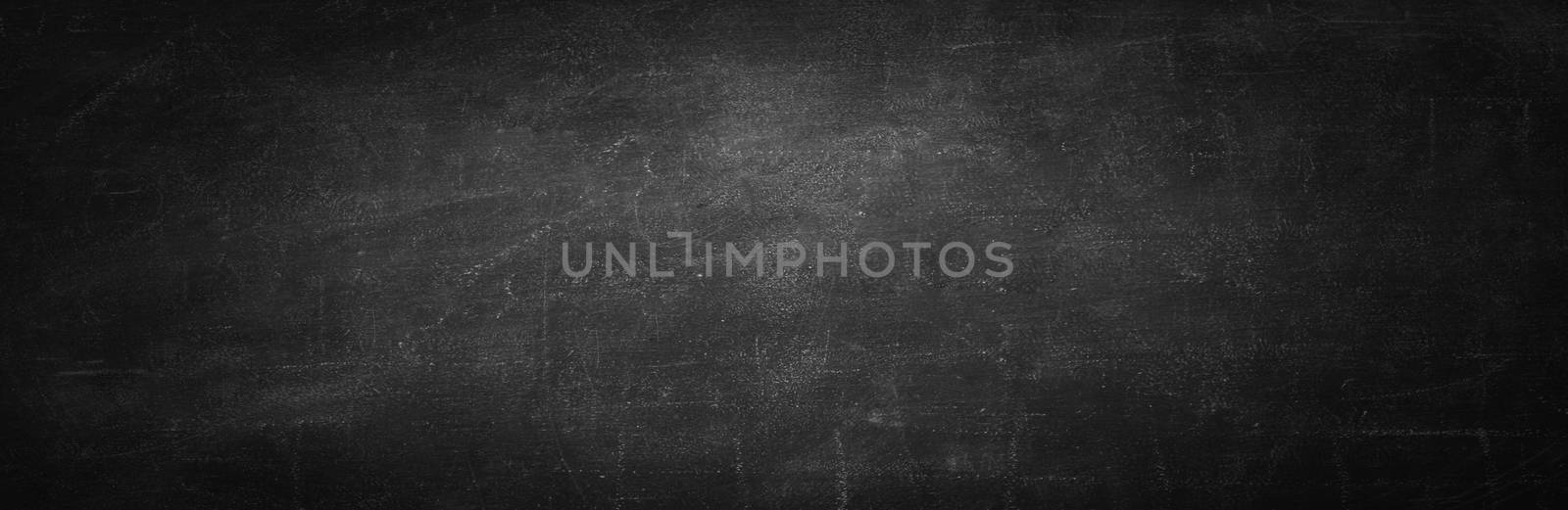 blackboard texture and black background, copy space horizontal wall