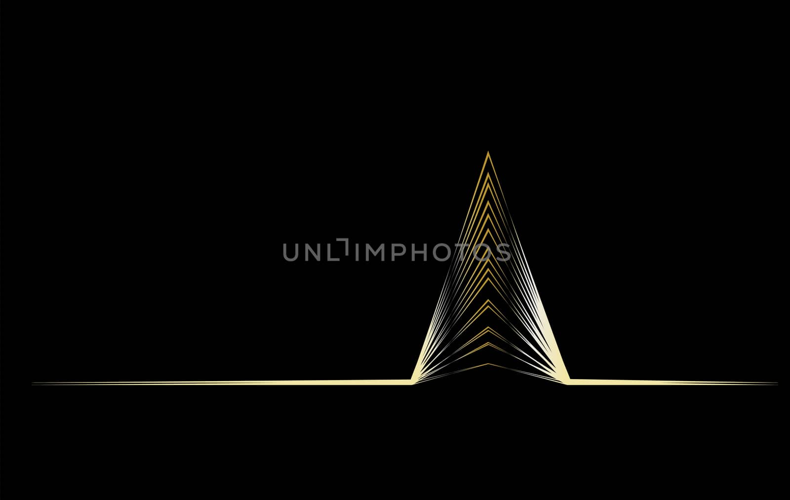 christmas card abstract graphic design on black background in silver