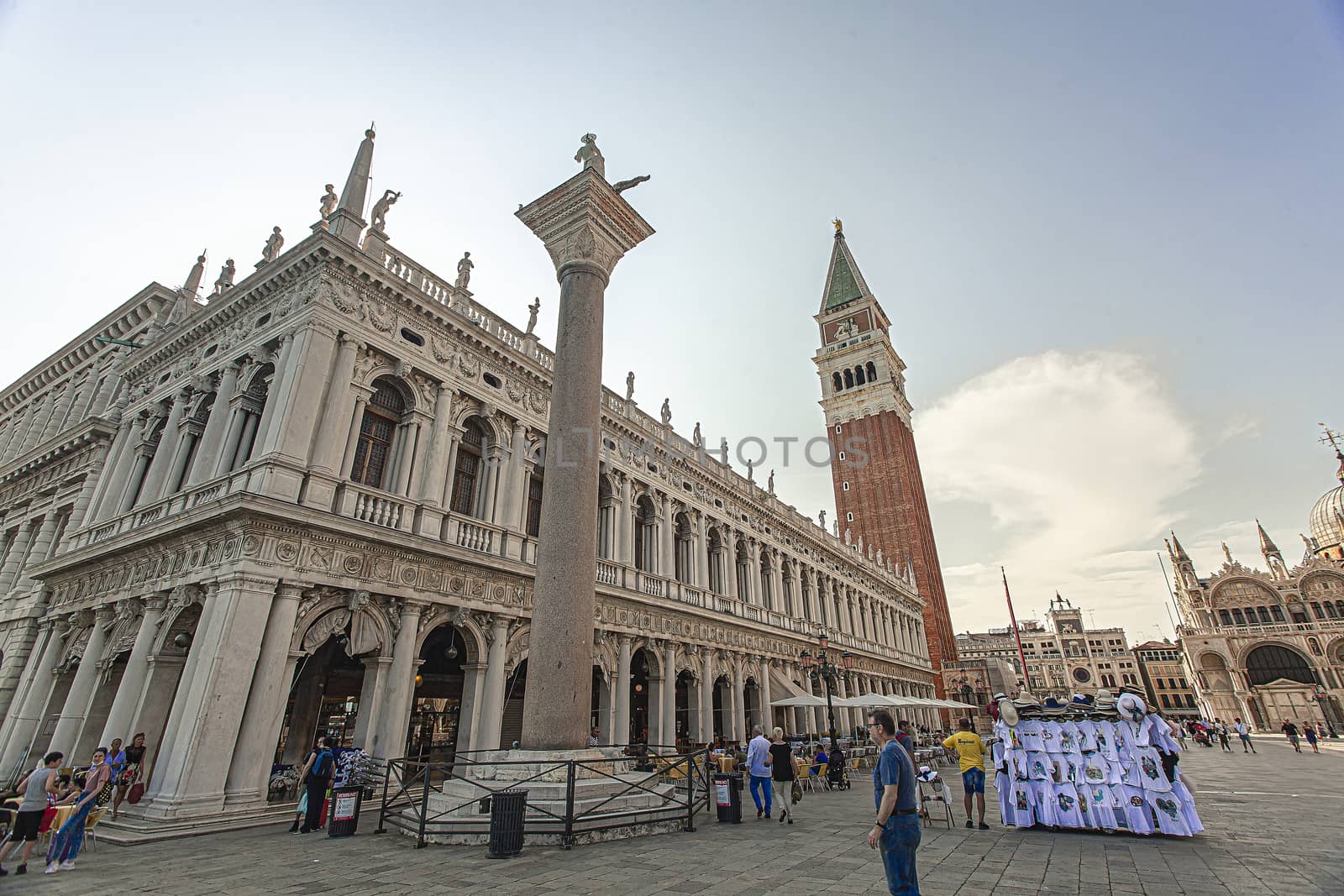 VENICE, ITALY 2 JULY 2020: Saint mark square in Venice