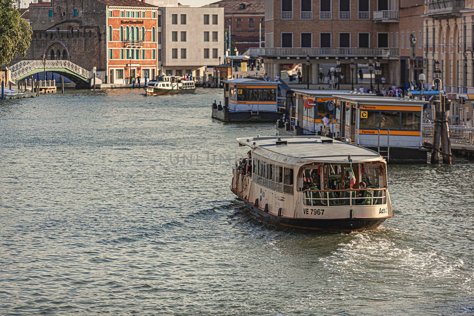 Public transport by ferry in Venice by pippocarlot