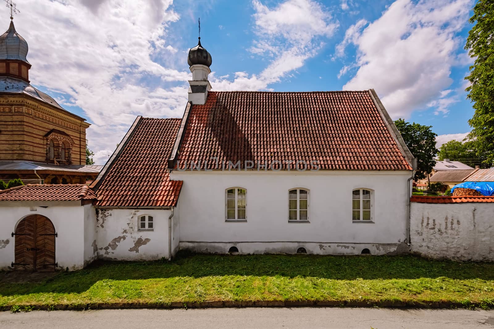 The Saint Nicholas The Miracle-worker’s church in The Holy Spirit Mens Monastery, Jekabpils, Latvia