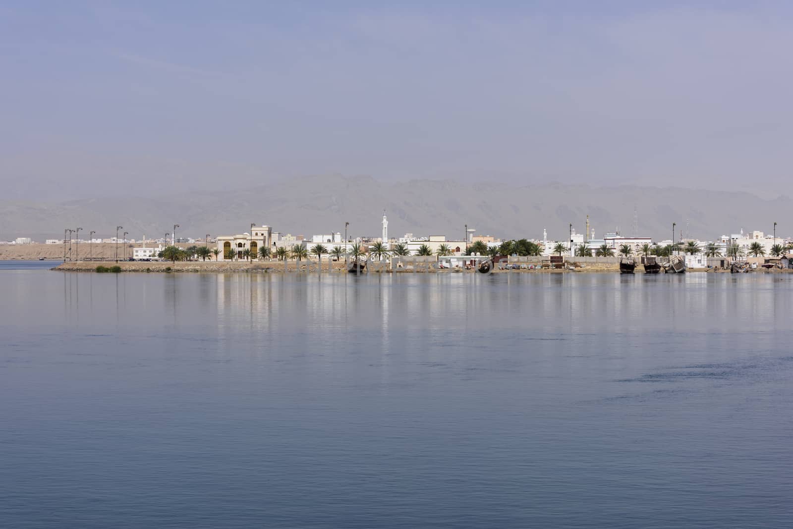 View of Ar Rashah neighbourhood, Sur, Sultanate of Oman by GABIS