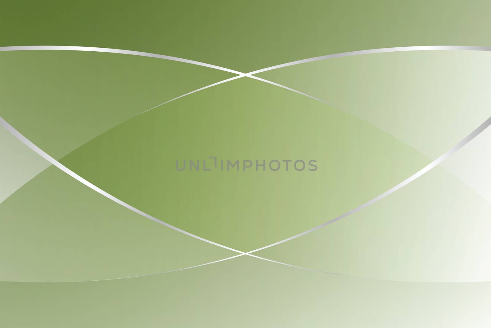 green gradient color soft light and silver line graphic for cosmetics banner advertising luxury modern background