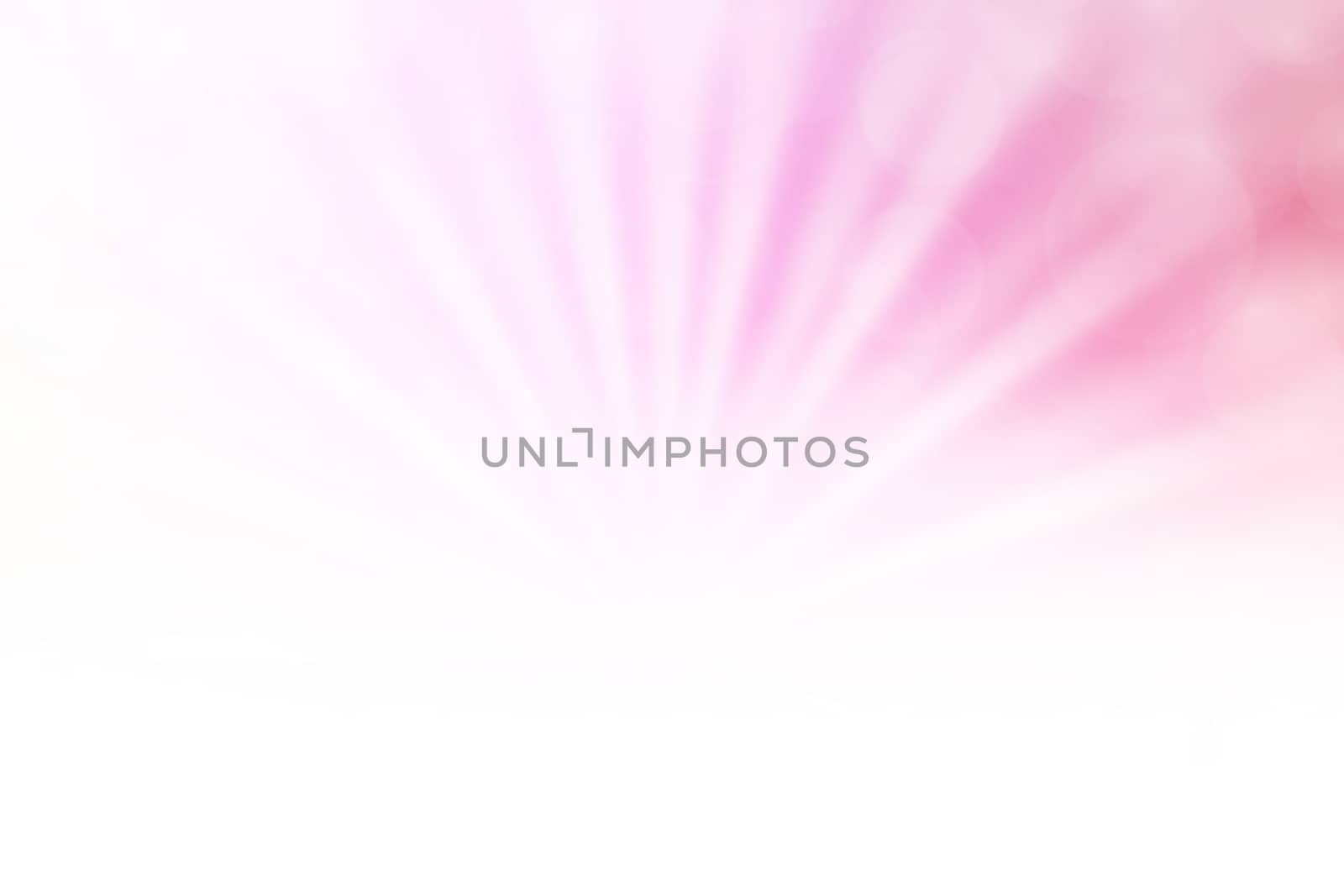 soft pink bokeh lights beam shine on gradient pink background and white copy space, bokeh colorful light pink soft shade, bokeh lights shine on gradient soft pink and white