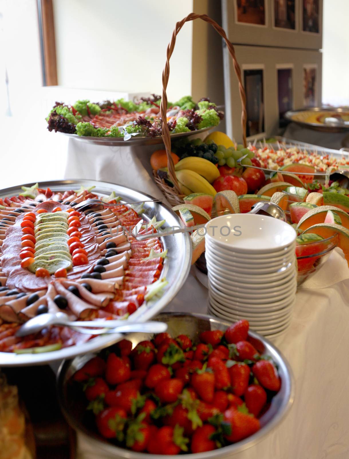 Buffet Dinner Dining Food Catering by Ivanko