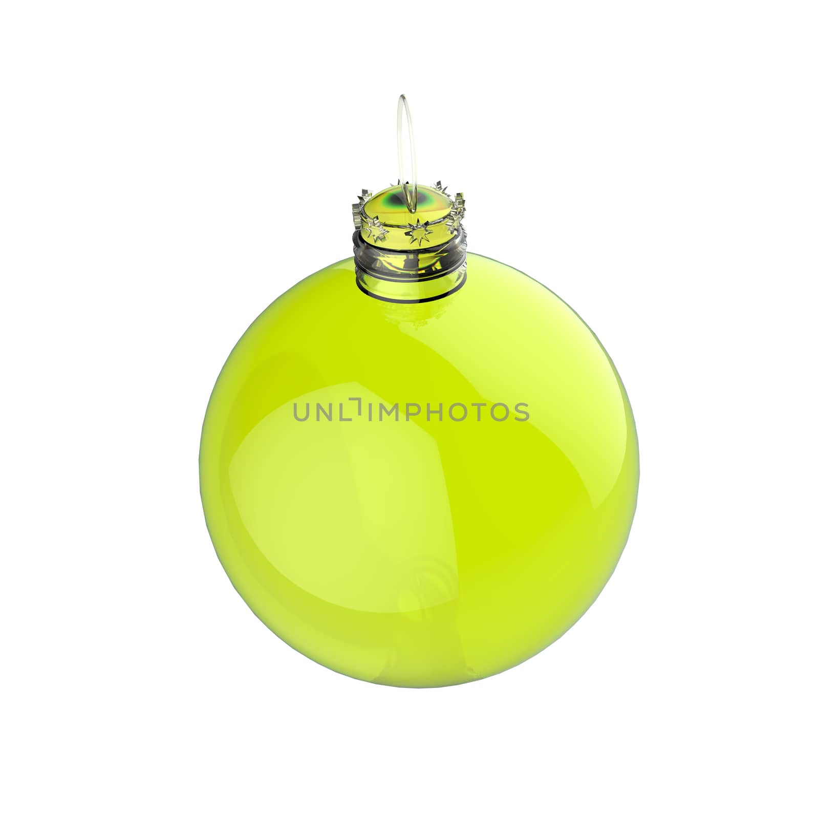 Empty 3d Christmas ornament  by everythingpossible