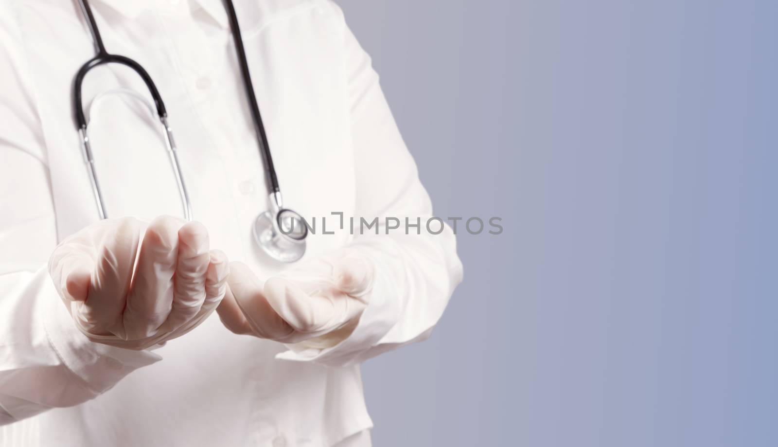 success smart medical doctor working with operating room as concept 