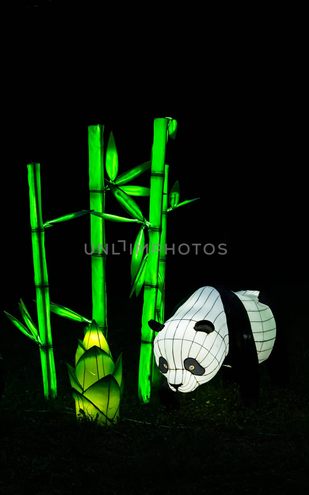 Sibiu City, Romania - 23 June 2019. The Lantern Festival a centuries-old Chinese tradition will illuminate the ASTRA Museum at the Sibiu International Theatre Festival from Sibiu, Romania.
