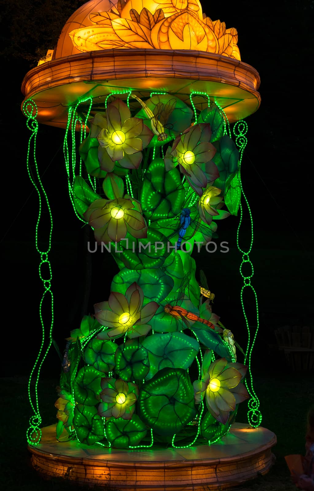 Sibiu City, Romania - 23 June 2019. The Lantern Festival a centuries-old Chinese tradition will illuminate the ASTRA Museum at the Sibiu International Theatre Festival from Sibiu, Romania.