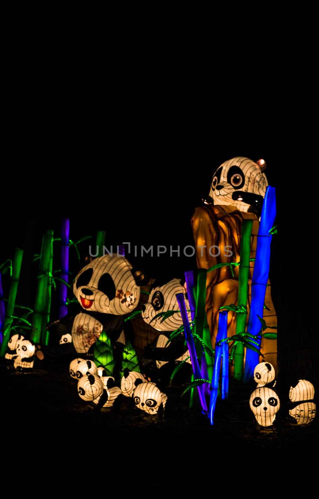 Sibiu City, Romania - 23 June 2019. The Lantern Festival a centuries-old Chinese tradition will illuminate the ASTRA Museum at the Sibiu International Theatre Festival from Sibiu, Romania.