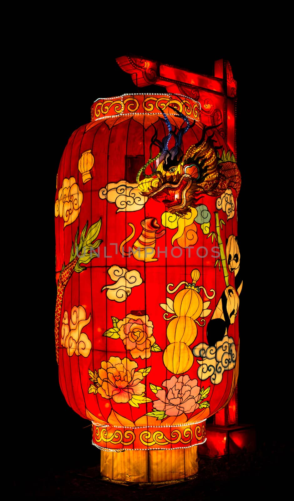 Sibiu City, Romania - 23 June 2019. The Lantern Festival a centuries-old Chinese tradition will illuminate the ASTRA Museum at the Sibiu International Theatre Festival from Sibiu, Romania.